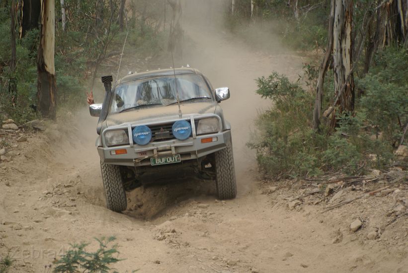 19-Triton creates dust up the Cobberas Trail.JPG